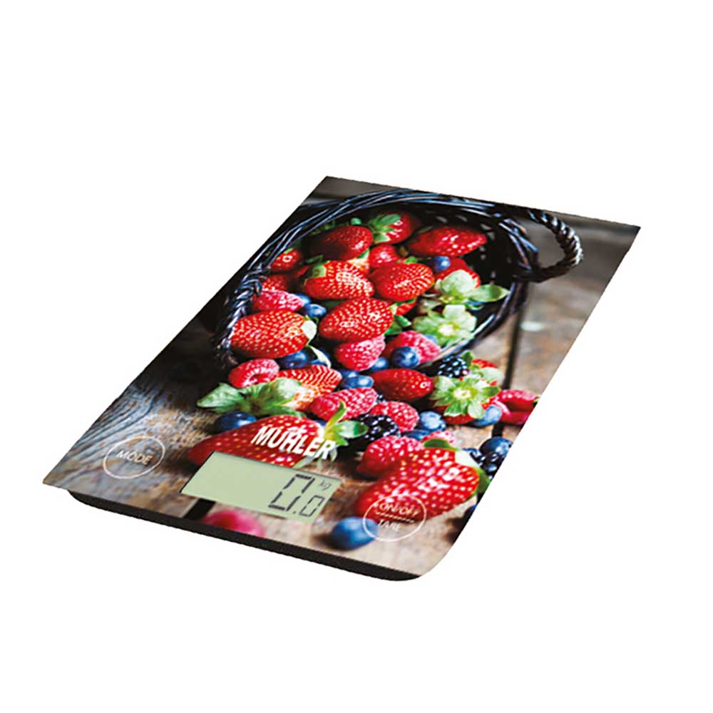 Везна Muhler KSC-2027 ел.кухненска, Berry, 5kg