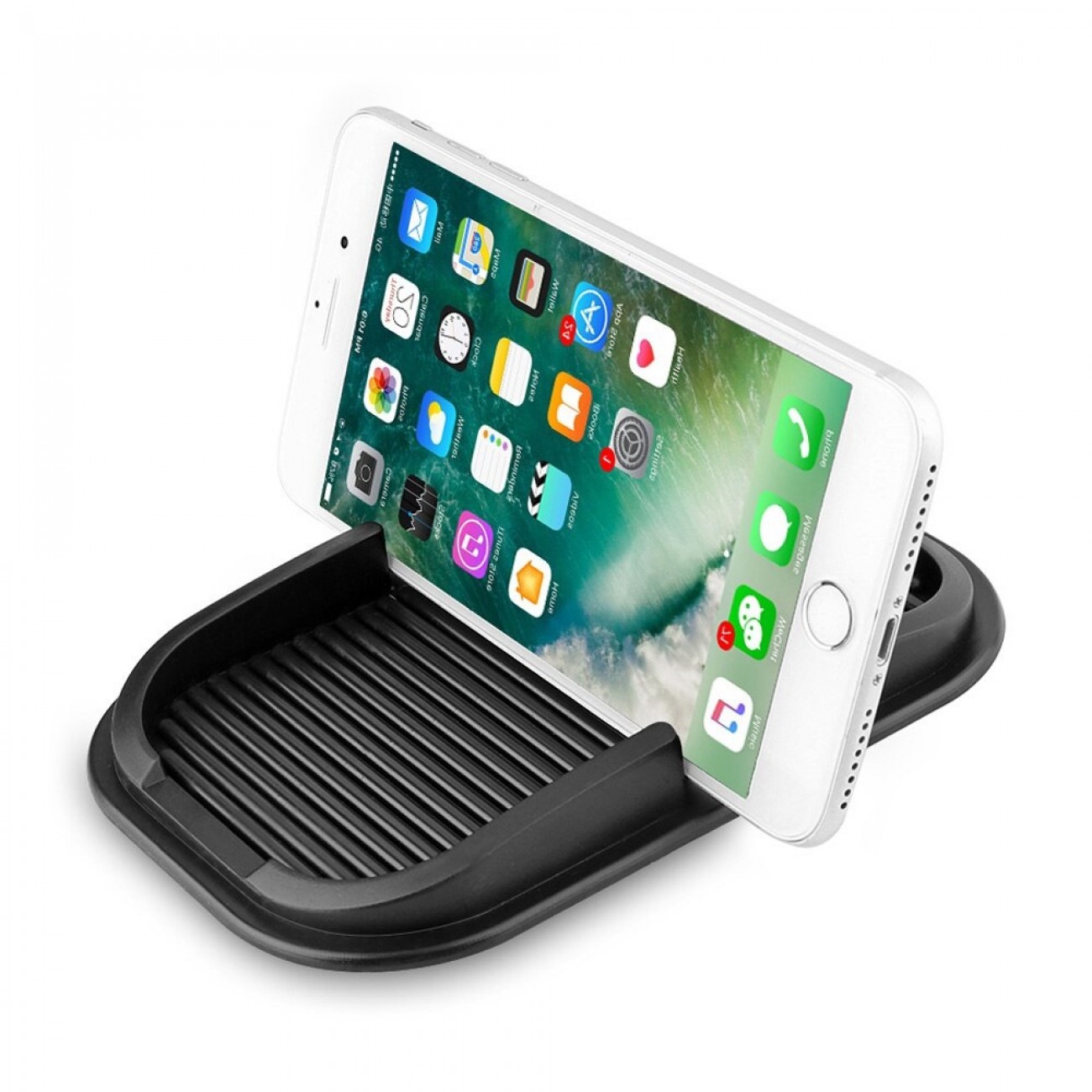 Силиконова поставка за кола Amio Anti-slip Pad, За навигация, За телефон