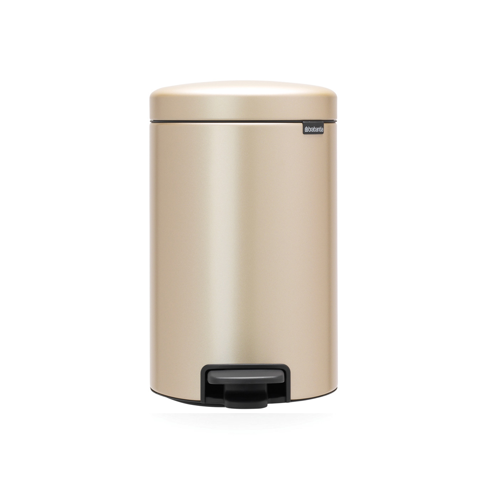Кош за смет с педал Brabantia NewIcon 12L, Metallic Gold