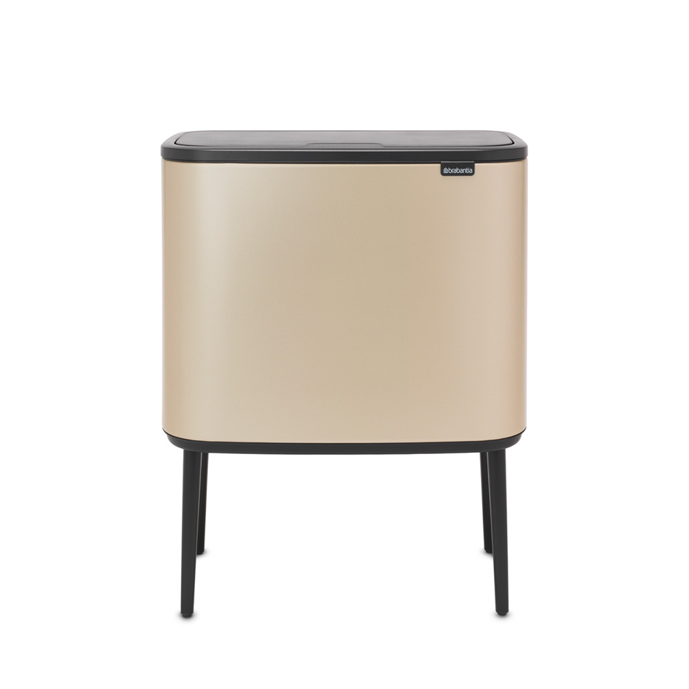 Кош за смет Brabantia Bo Touch 11+23L, Metallic Gold