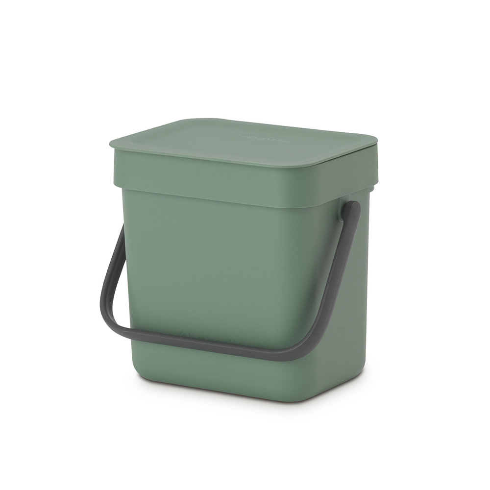 Кош за смет за разделно събиране Brabantia Sort&Go 3L, Fir Green
