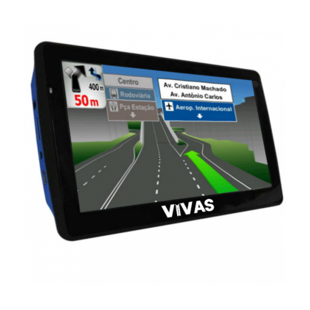 GPS навигация 7" за кола и камион Vivas Silver Blue 7011 EU