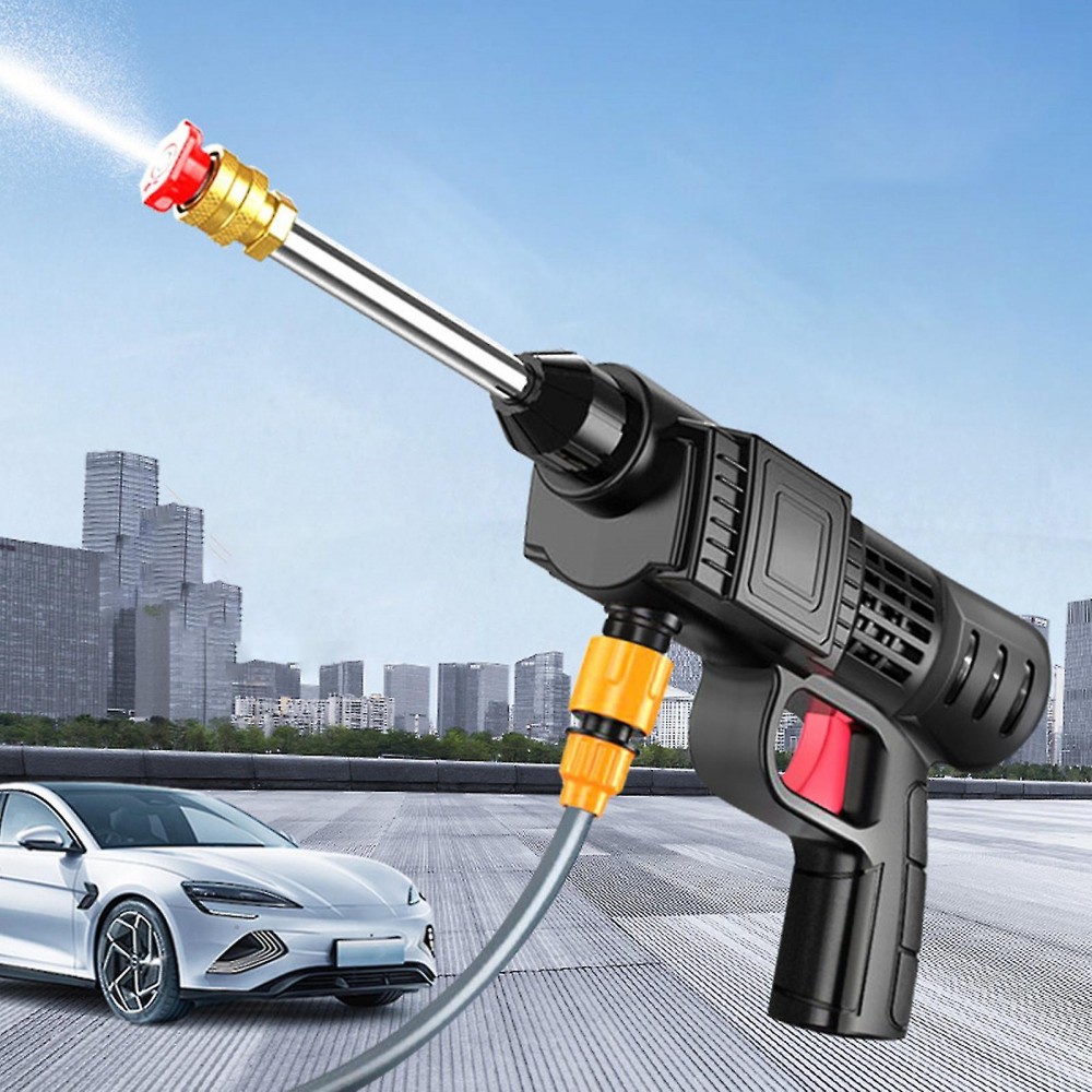 Безжичен воден пистолет - Водоструйка Smart Technology Cleaning Gun, 2бр. батерии 48V