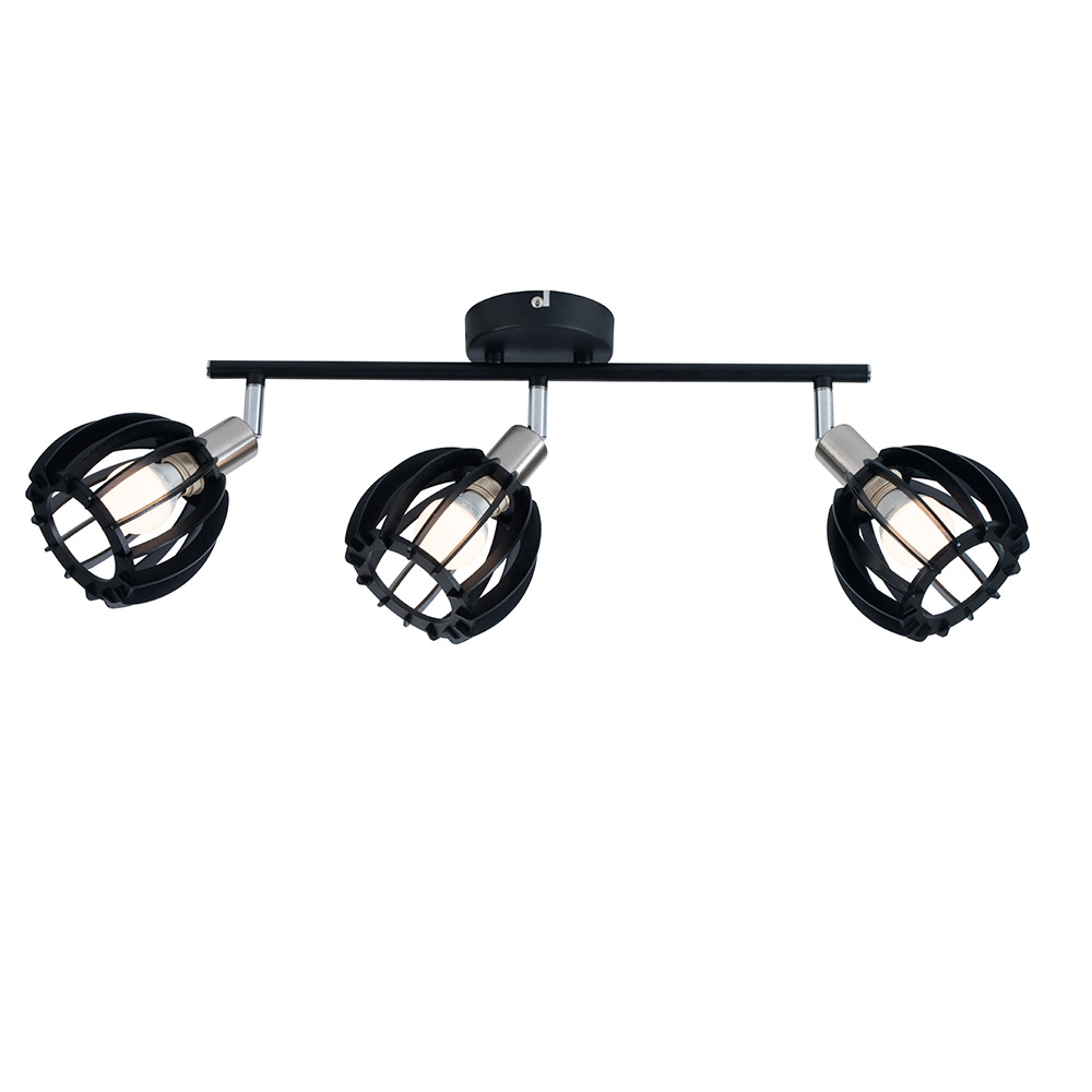 Спот 3-ка  Black Pine, E14, 3 max 40W