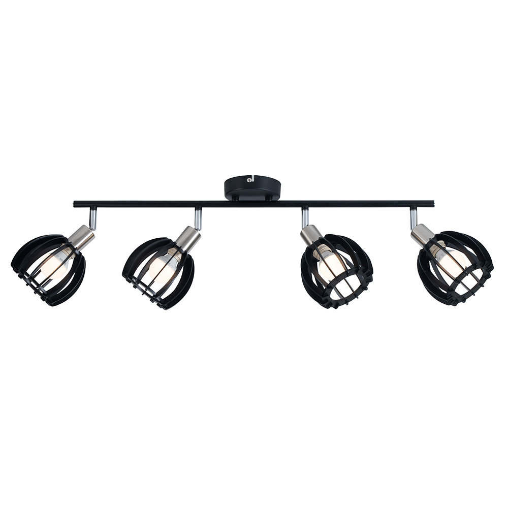 Спот 4-ка  Black Pine, E14, 4 max 40W