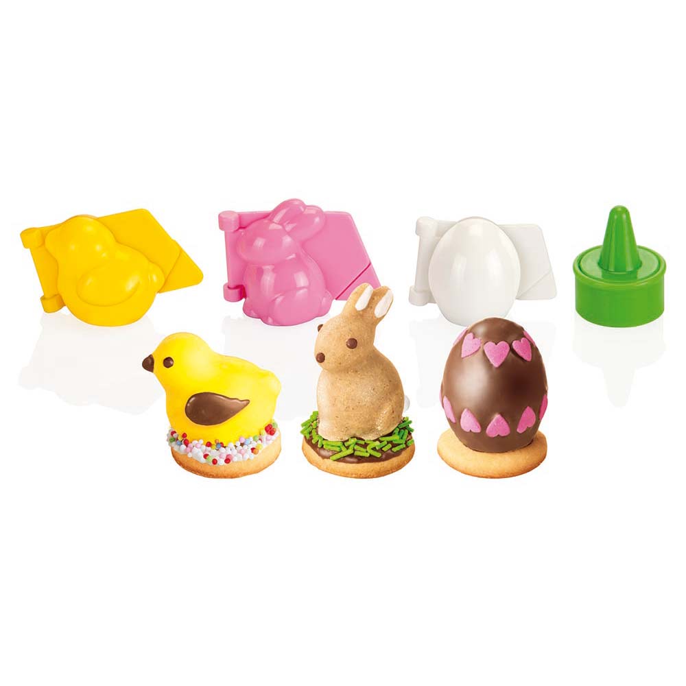 Форми за сладки с пълнеж Tescoma Delicia, Великден, 4 части