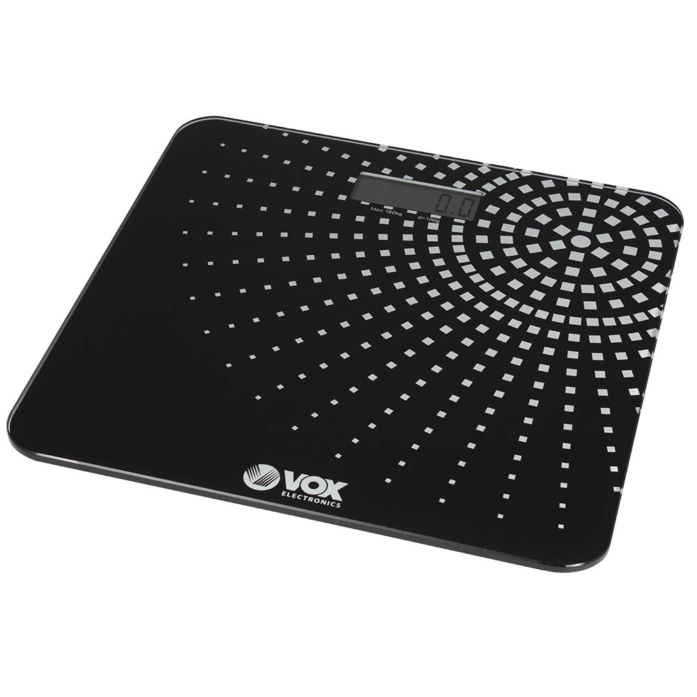 Везна Електронна VOX PW436-01, черно и бяло