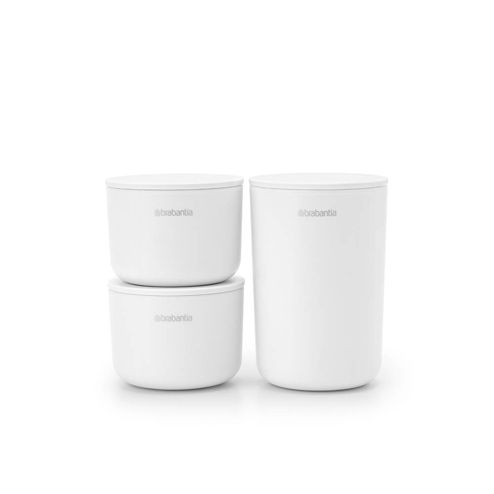 Комплект за съхранение на принадлежности Brabantia ReNew White 3 части