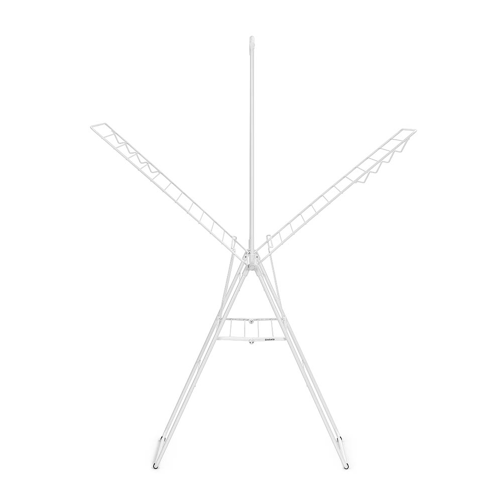 Сушилник за дрехи Brabantia Hangon, 25m, допълнителен прът, Fresh White