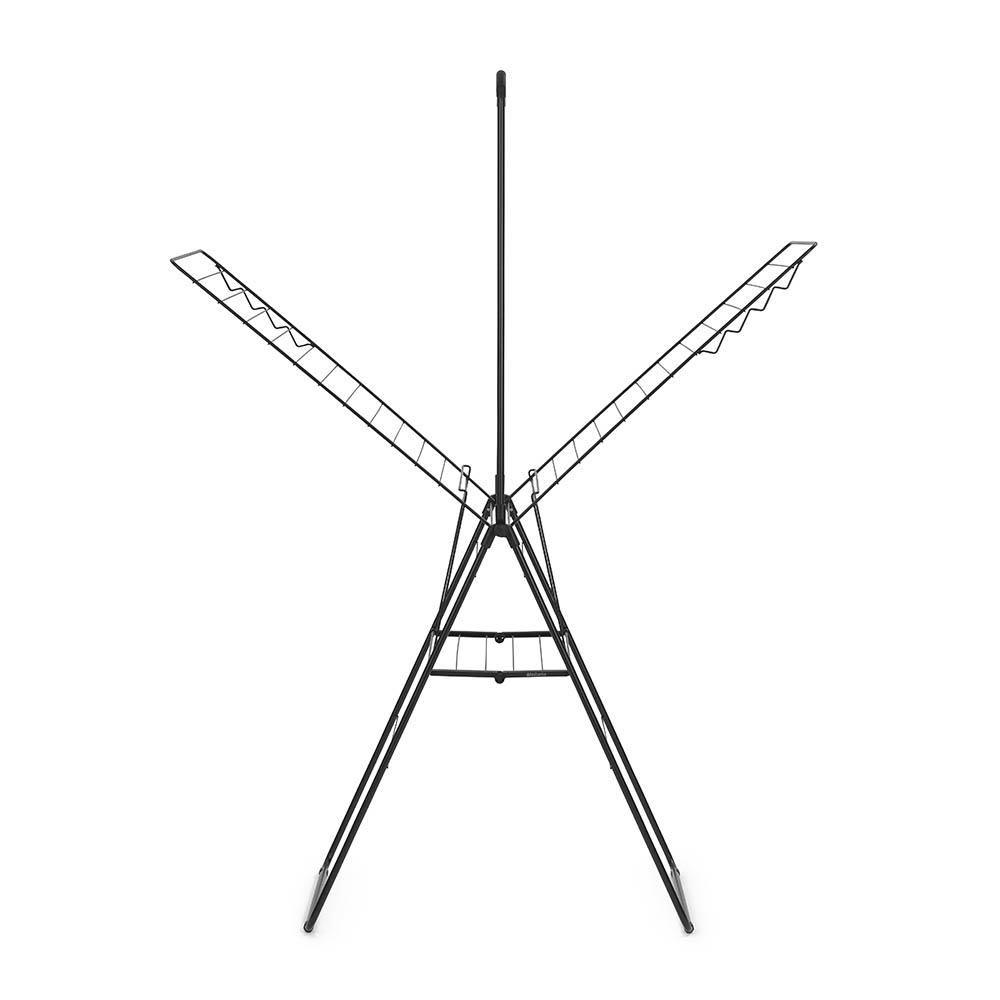 Сушилник за дрехи Brabantia Hangon, 25m, допълнителен прът, Matt Black