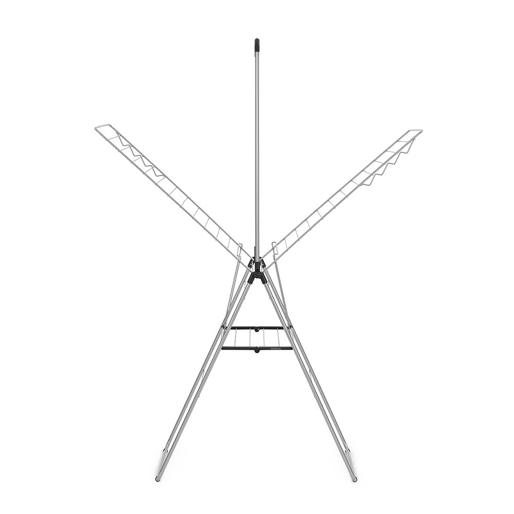 Сушилник за дрехи Brabantia Hangon, 25m, допълнителен прът, Metallic Grey