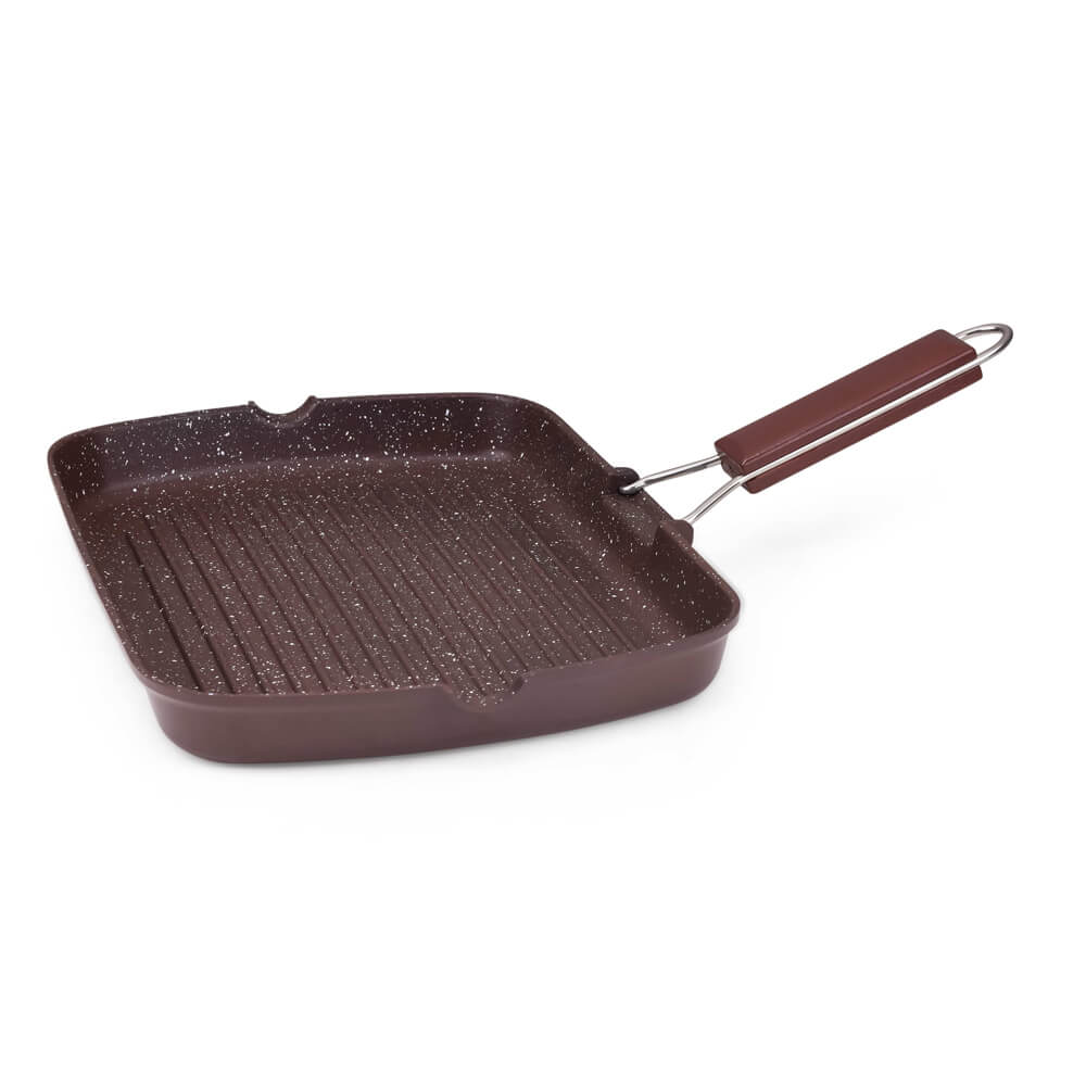 Тиган грил Muhler Mia MR-3419M 34x24cm, шоколад