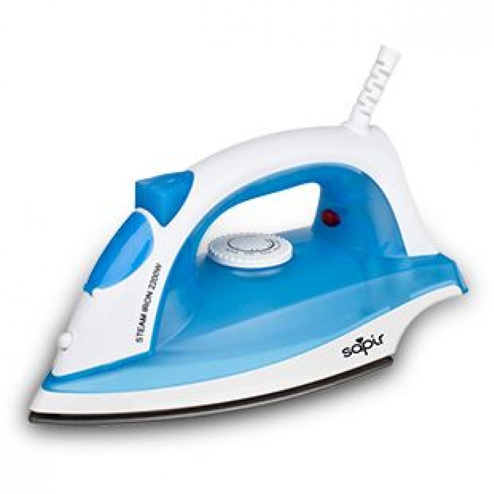 Парна ютия с керамична плоча 2200W Sapir SP1050-BRC