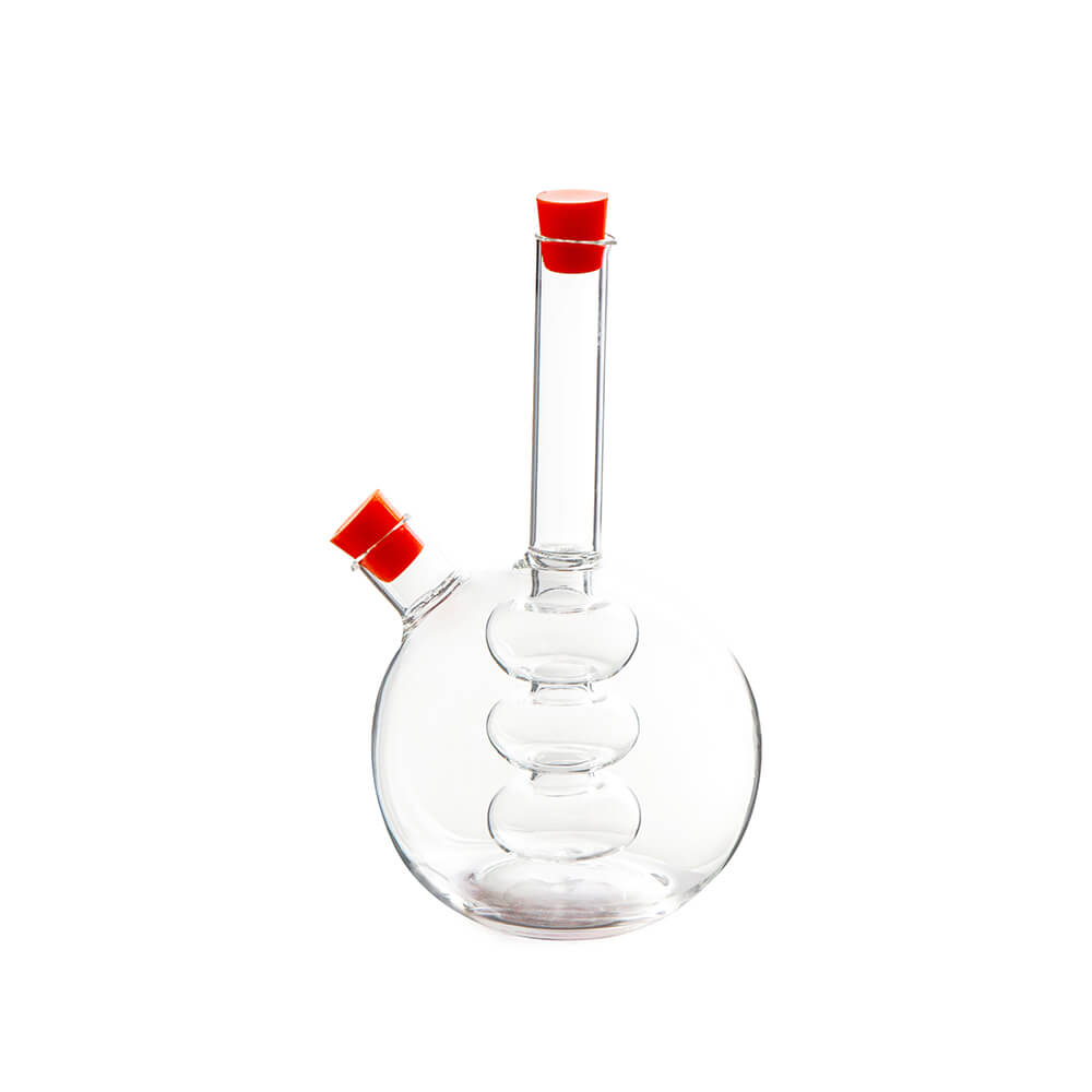 Съд за оцет и олио 2 в 1 Luigi Ferrero FR-6044, оранжева тапа