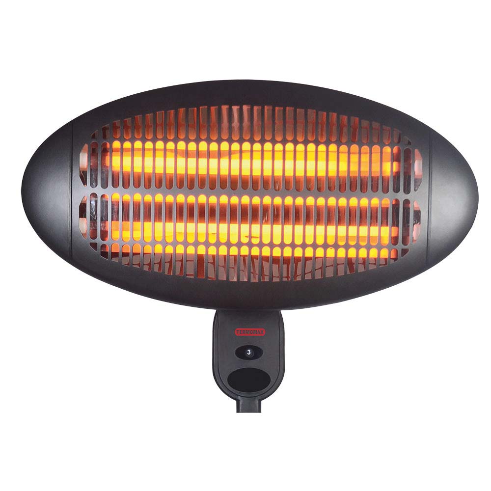 Печка кварцова Termomax TOX22, 2000W, инфрачервена, стенна, открити и полуоткрити площи