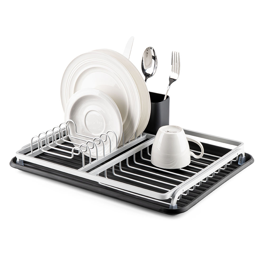 Сушилник за съдове Luigi Ferrero FR-3932A 43x32x12cm, сребрист