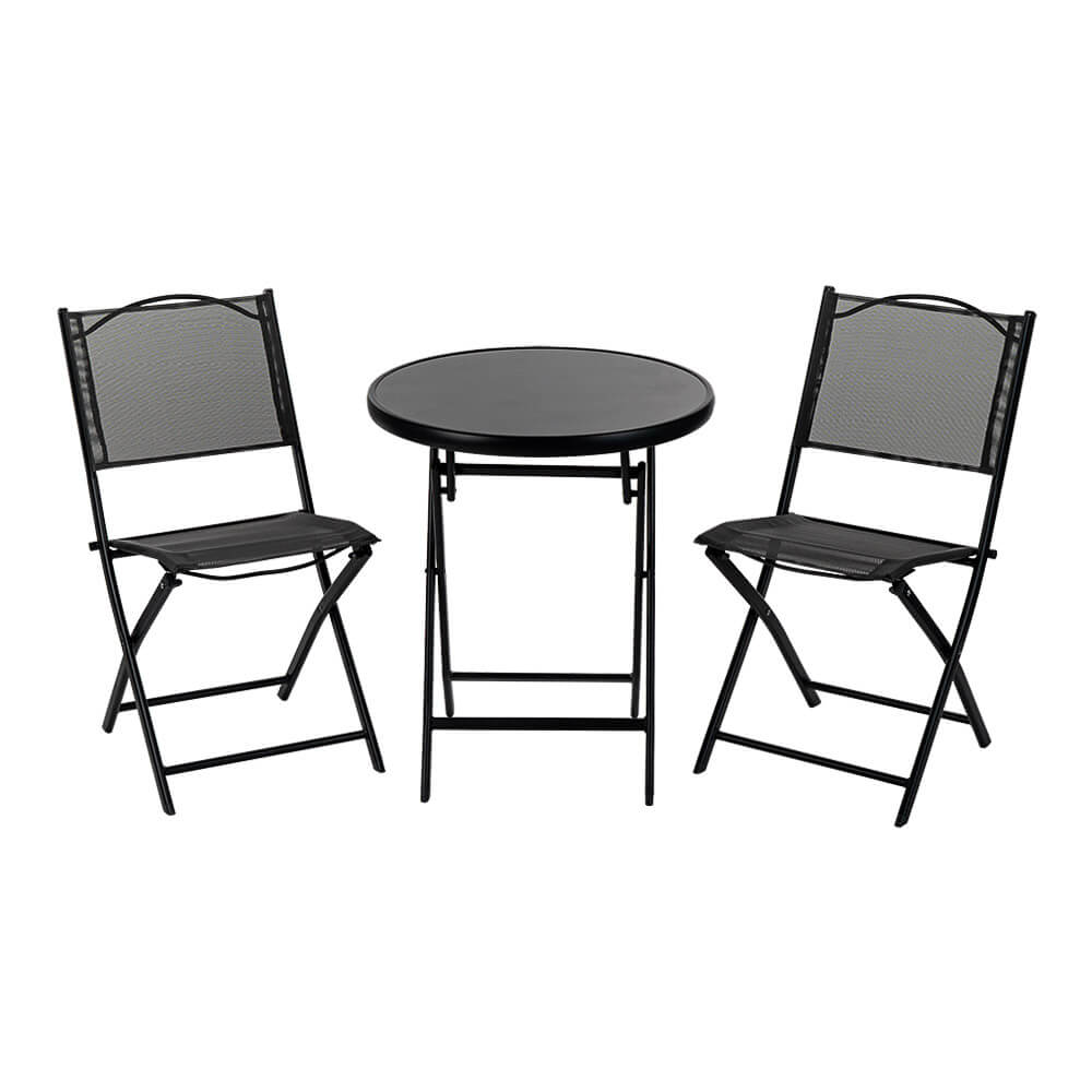 Градински сгъваем сет Muhler, Маса и два стола