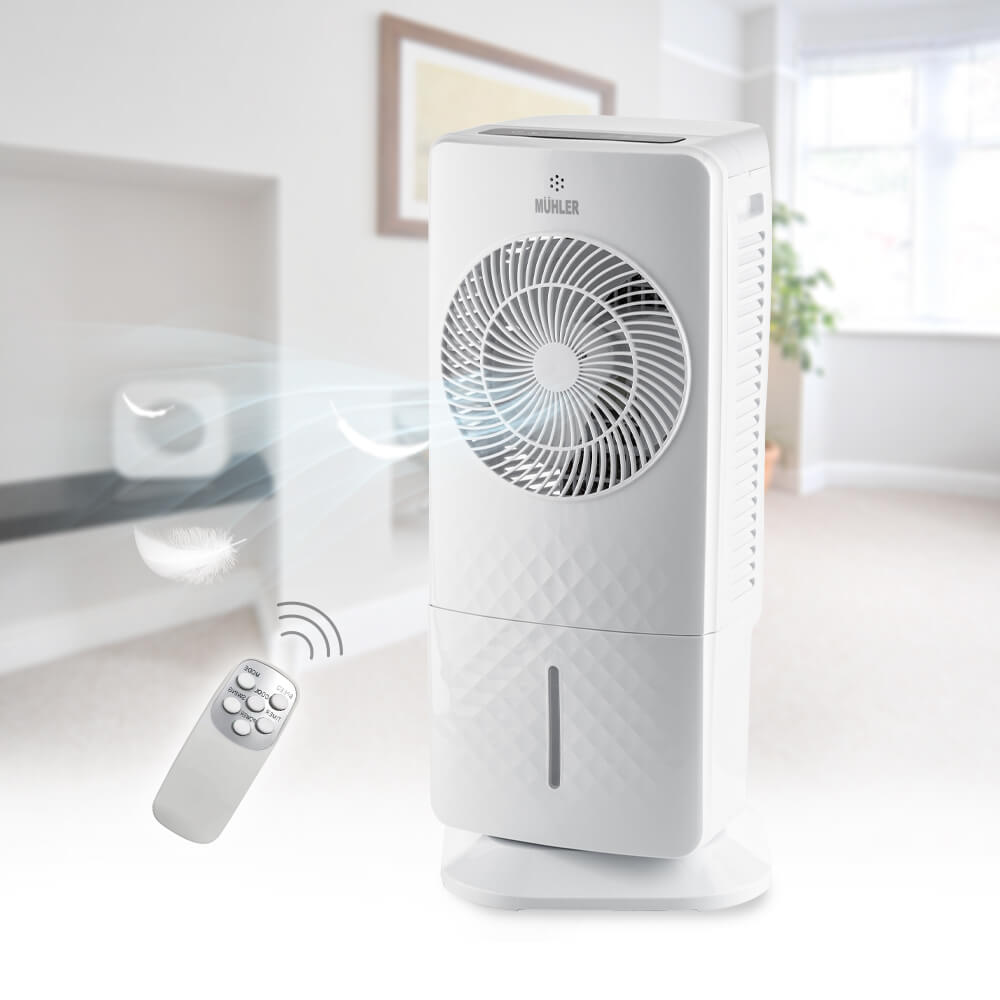 Мобилен охладител MUHLER MC-5055RC, 65W, 4 л, диг. упр-е