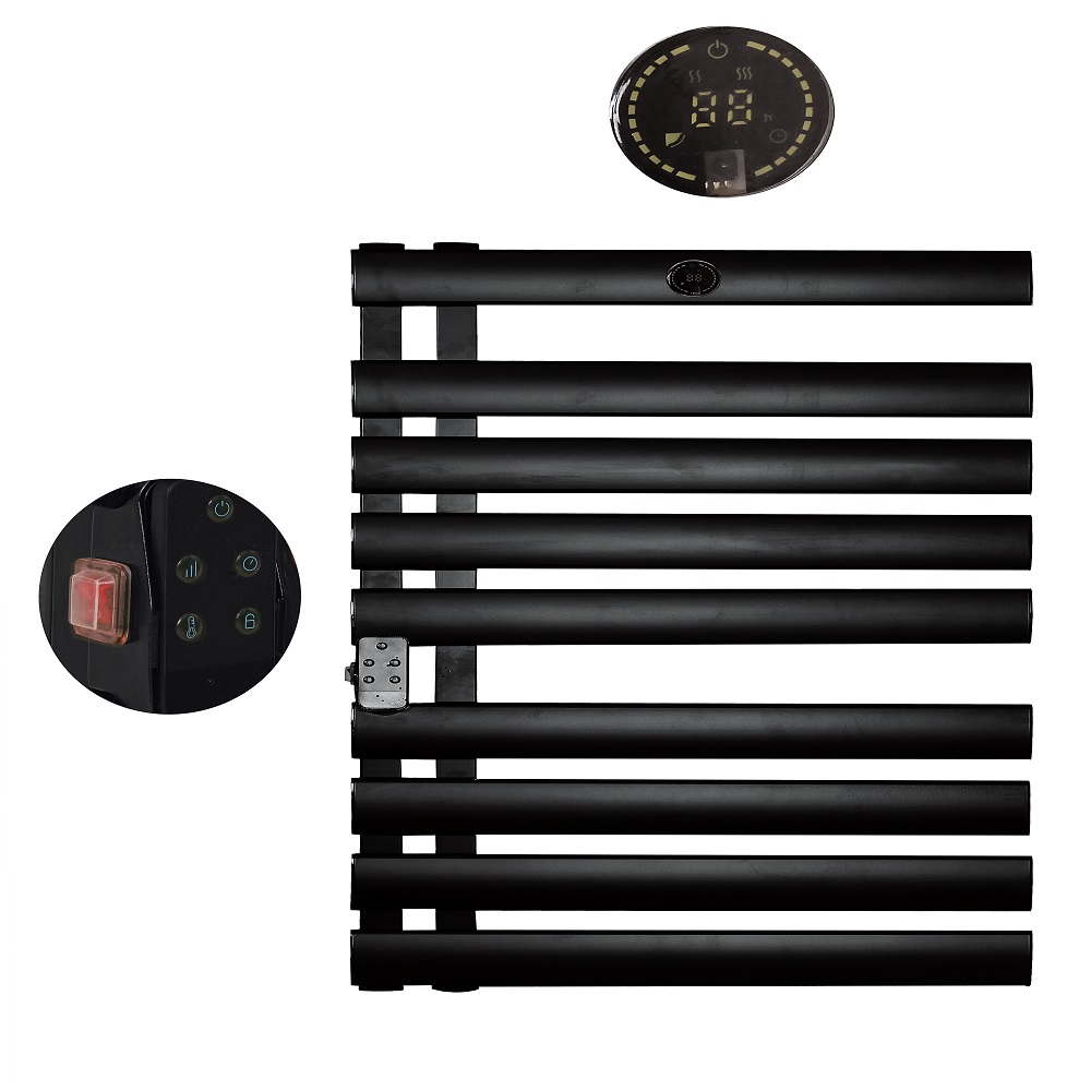 Радиатор за баня Homa HBH-425B-LED, 425W, електронно упр.