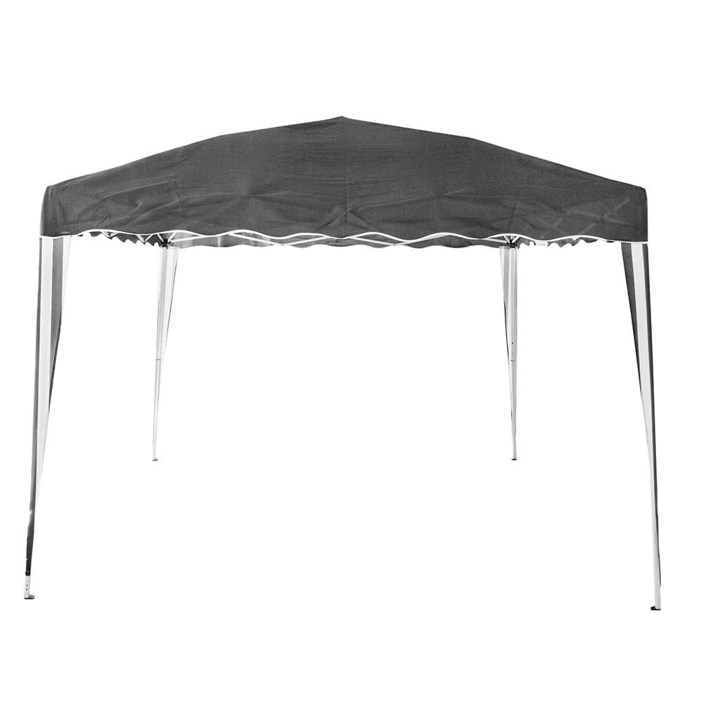 Шатра Muhler G2002-G 300x300xH260cm, сива, сгъваема