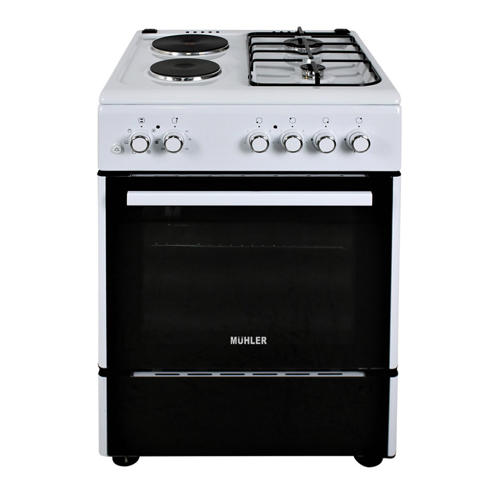 Голяма готварска печка Muhler ELC-R601G, 2Г+2Е