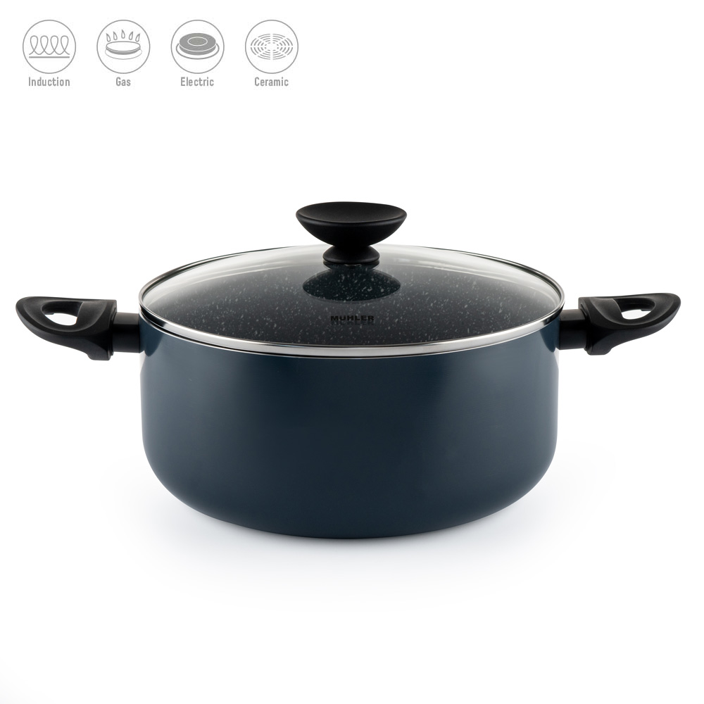 Тенджера Muhler Nia MR-2644 26x12cm, 5.8L.