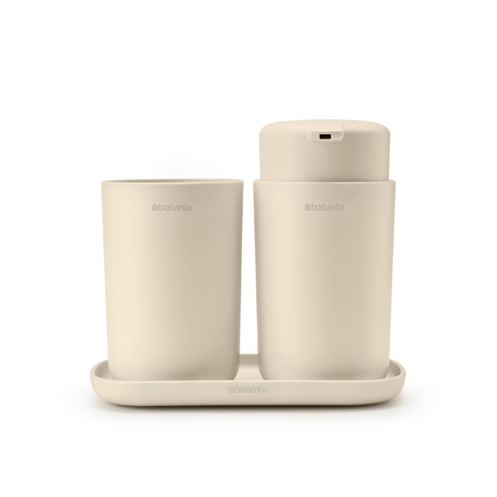 Комплект аксесоари за баня Brabantia ReNew Soft Beige 3 части