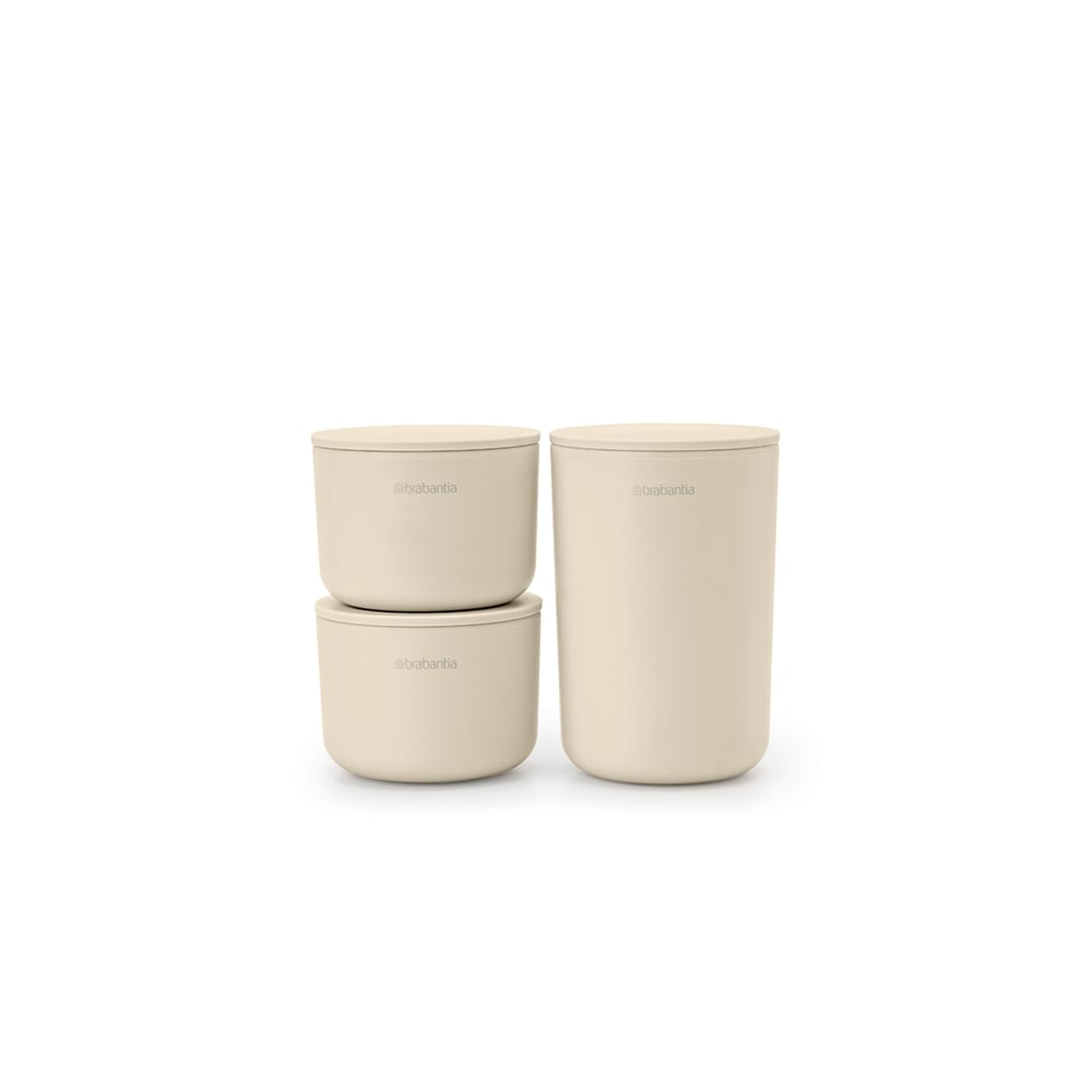 Комплект за съхранение на принадлежности Brabantia ReNew Soft Beige 3 части