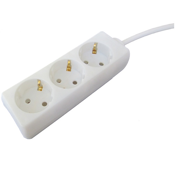 Разклонител 3 гнезда, 3 m