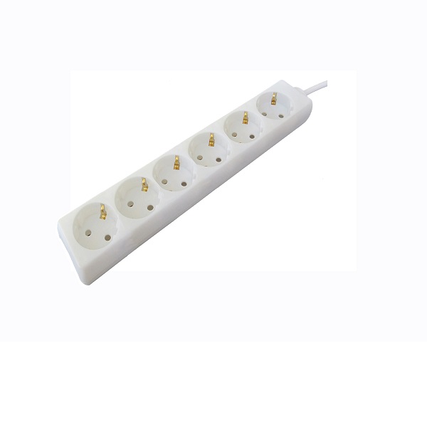 Разклонител 6 гнезда, 5 m