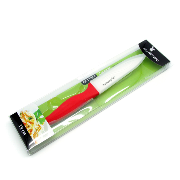 Нож LF FR-1705C,керамичен,13 сm, червен