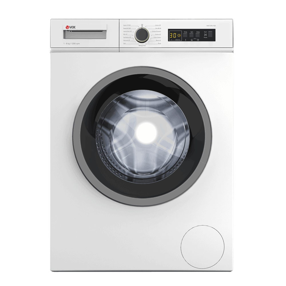 Пералня VOX WM 1285LTQD, 8kg, 1200rpm, 5години