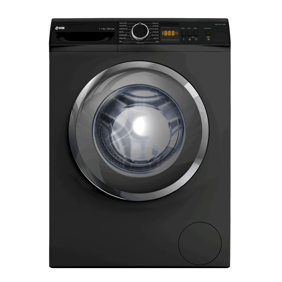 Пералня VOX WM 1270LT14GD, 7kg, 1200rpm, 5години