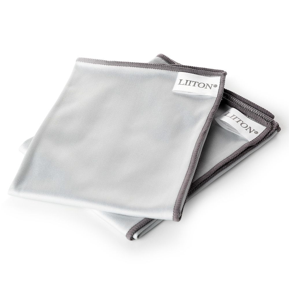 Комплект кърпи микрофибърни за почистване на кристално стъкло LIITON 2 броя