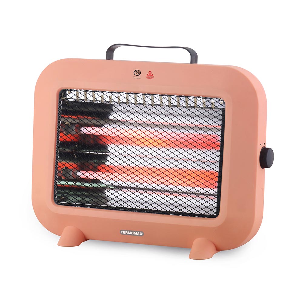 Печка кварцова Termomax TR8Q, 800W, корал