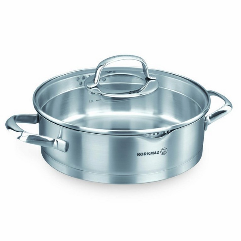 Тенджера Korkmaz Steama A1994, 24x7 cm