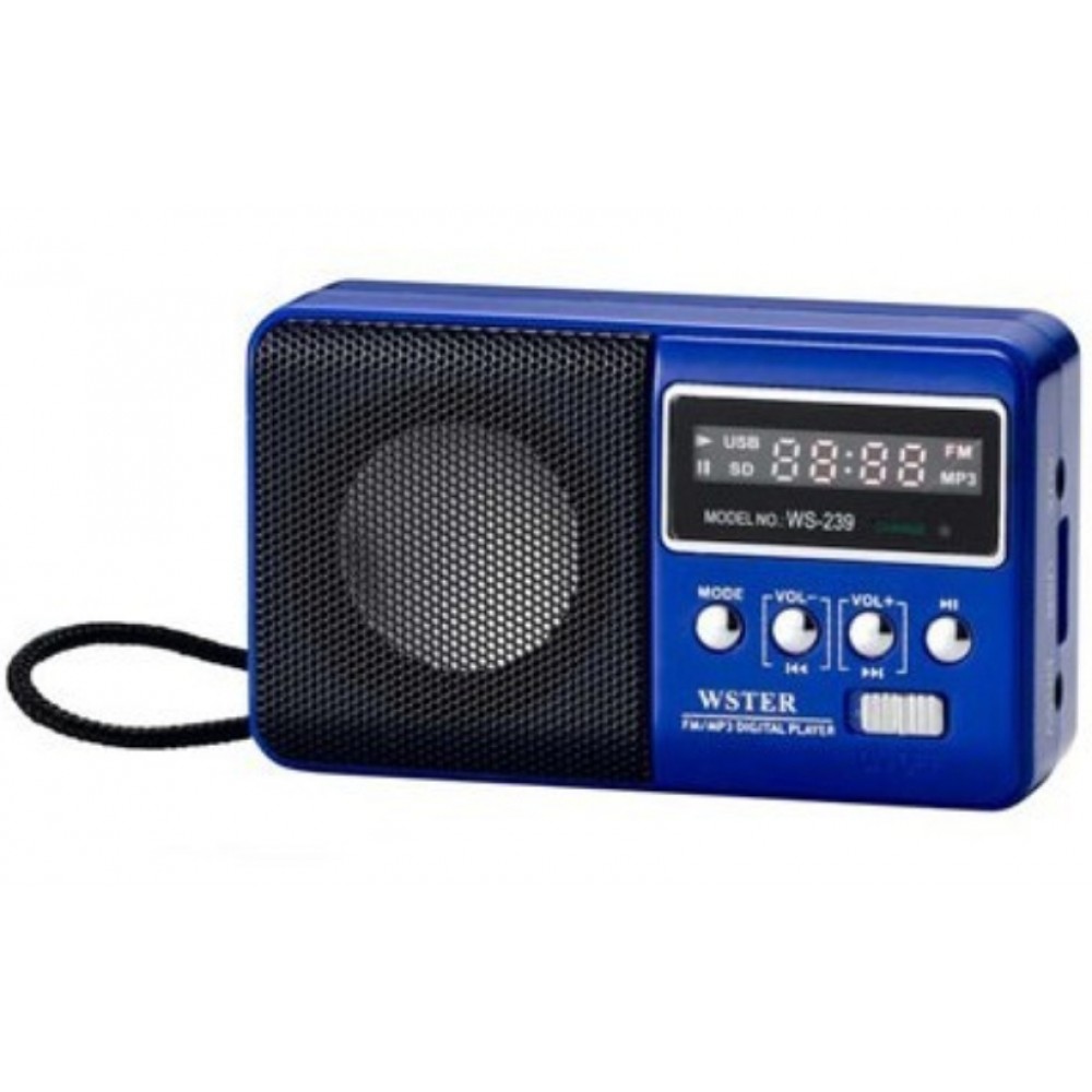 Мини USB FМ радио WSTER WS-239