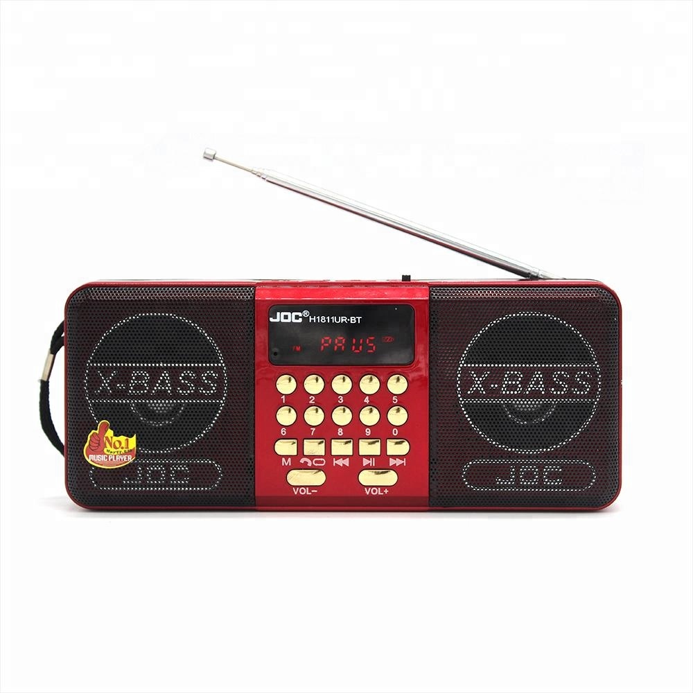 Преносимо радио JOC H1811UR-BT, Блутут, USB, SD карта,  Акумулаторна батерия