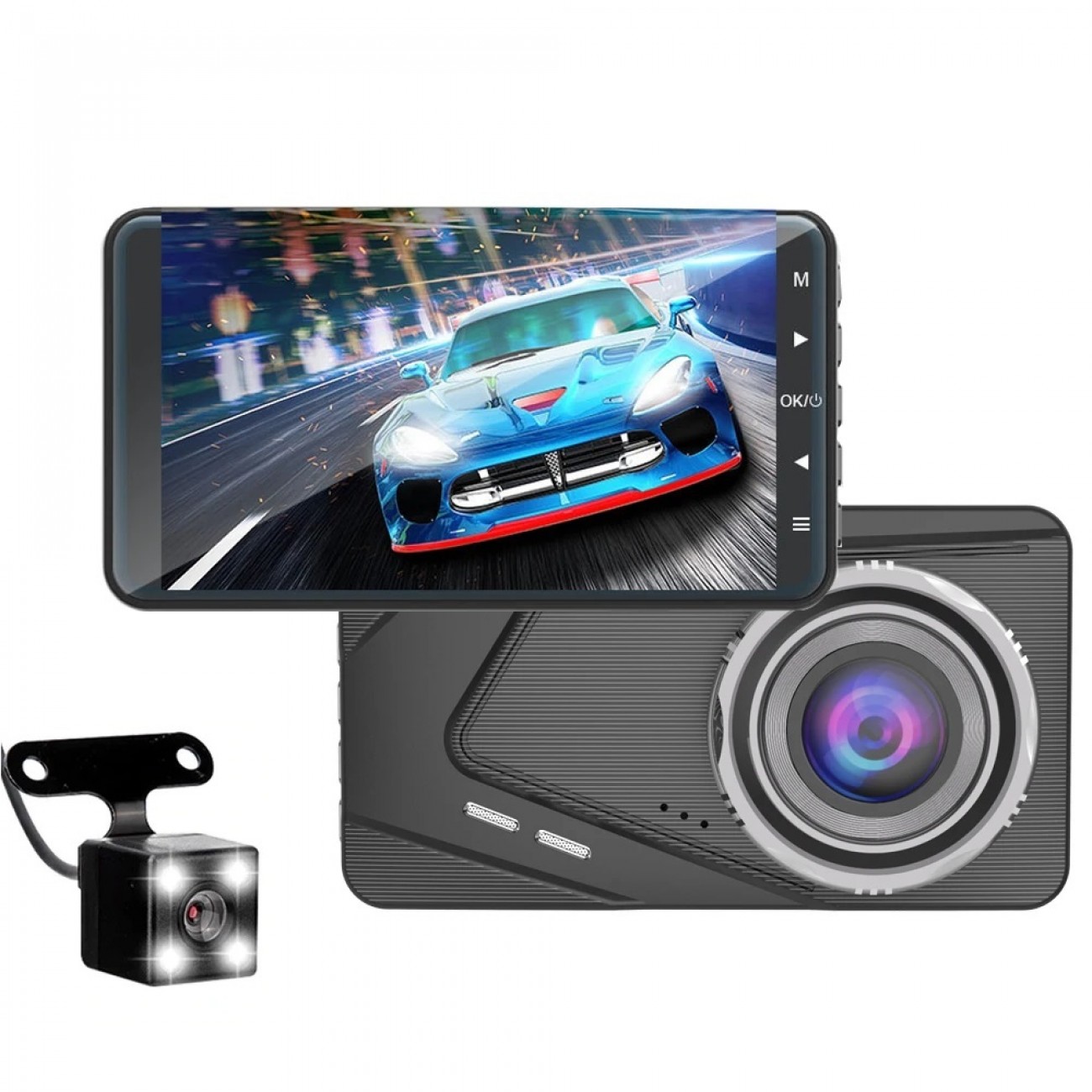 Авто видеорегистратор Smart Technology BX50, 2 камери, Full HD