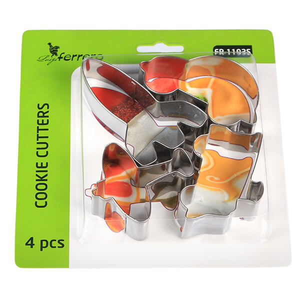 Форми за бисквити LF FR-1193S, 4 бр