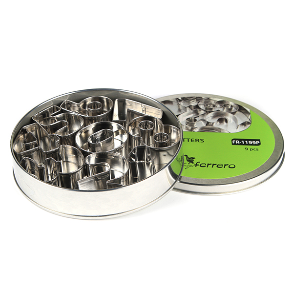 Форми за бисквити LF FR-1199S, 9 бр