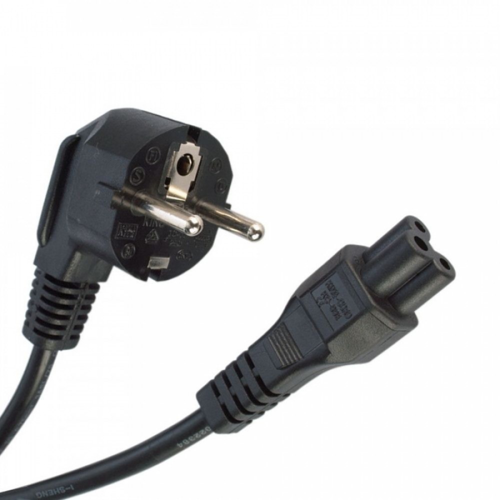 Захранващ кабел 220V, 1.5m, 3 pin