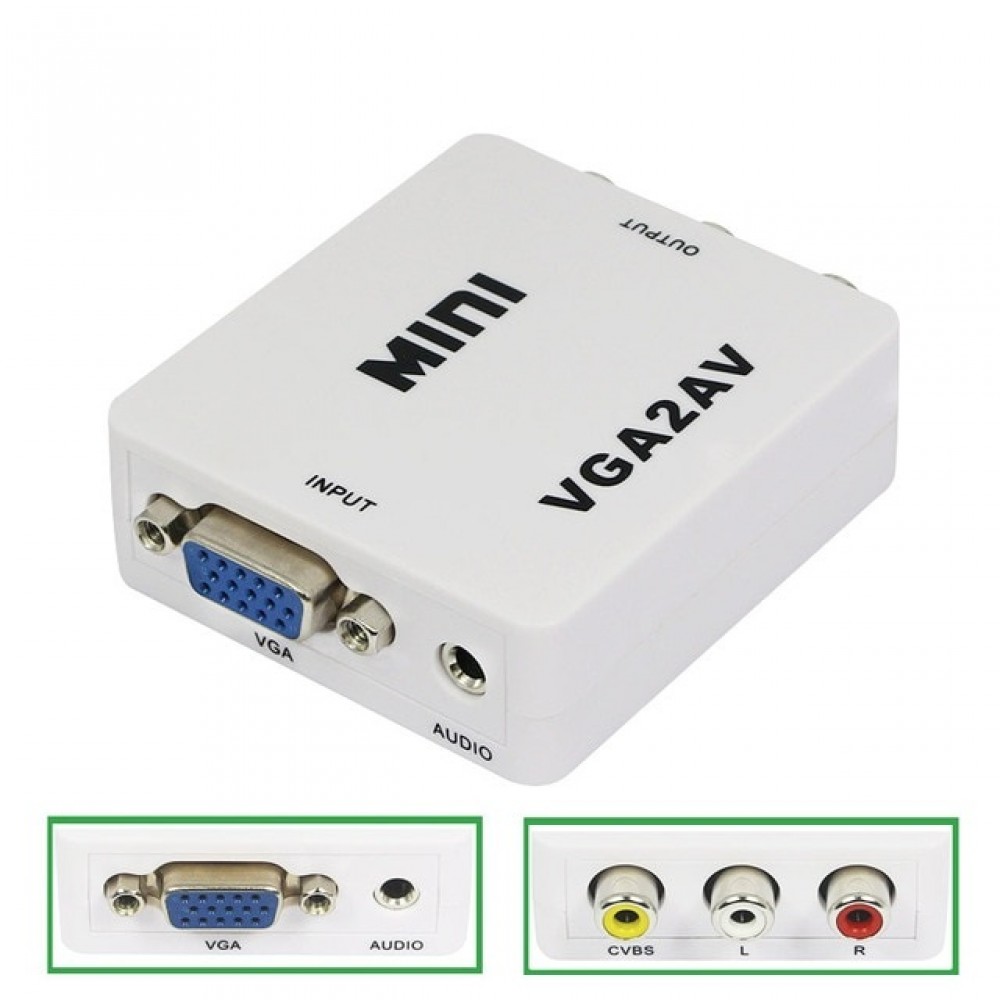 Преобразувател VGA към AV