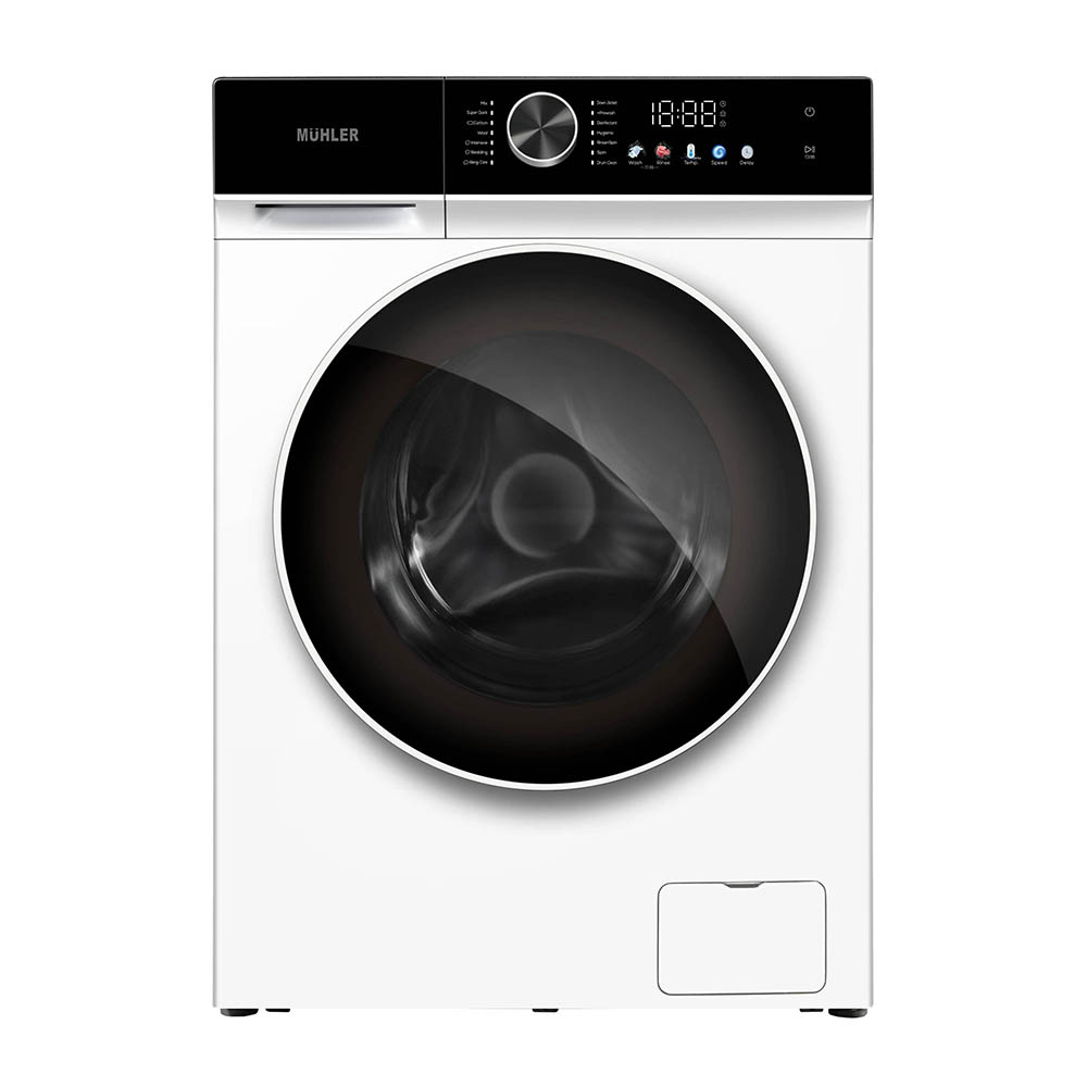 Пералня Muhler DDWM1012WA, 10kg, 1200rpm, Директно задвижване