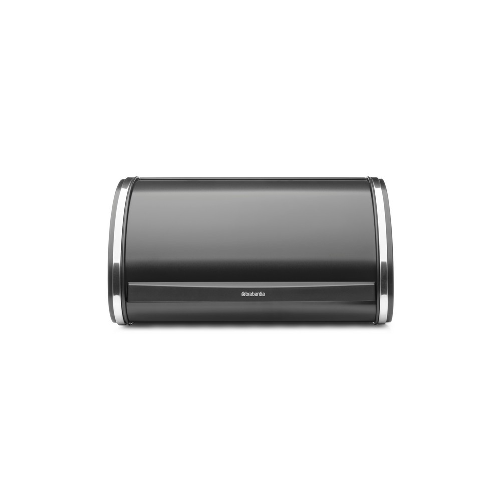 Кутия за хляб Brabantia Roll Top, Matt Black, средна