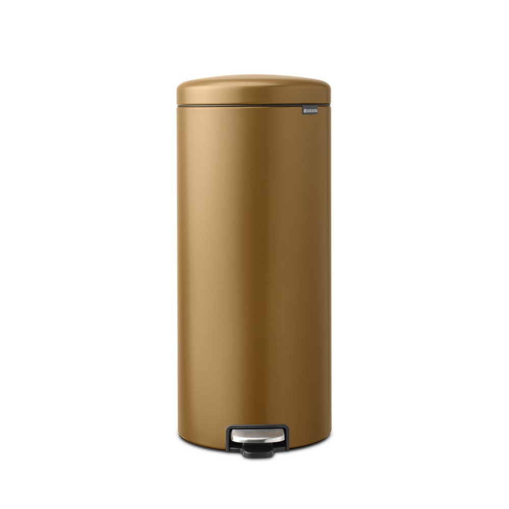 Кош за смет с педал Brabantia NewIcon 30L, Warm Brass