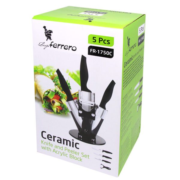 Ножове к-т LF FR-1750C, 5 ч, зелен
