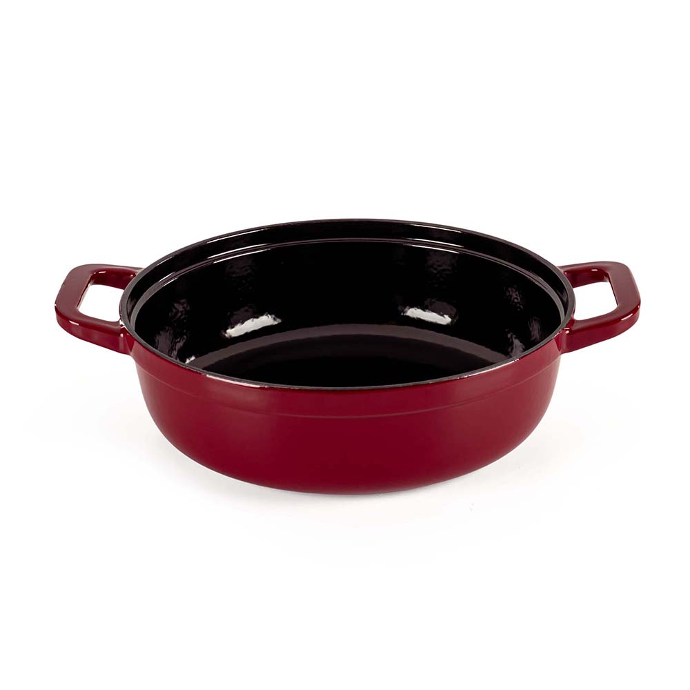 Тиган с ръкохватки Luigi Ferrero Opera FR-3480 34x26.8x8cm, 3.5L, емайлиран чугун