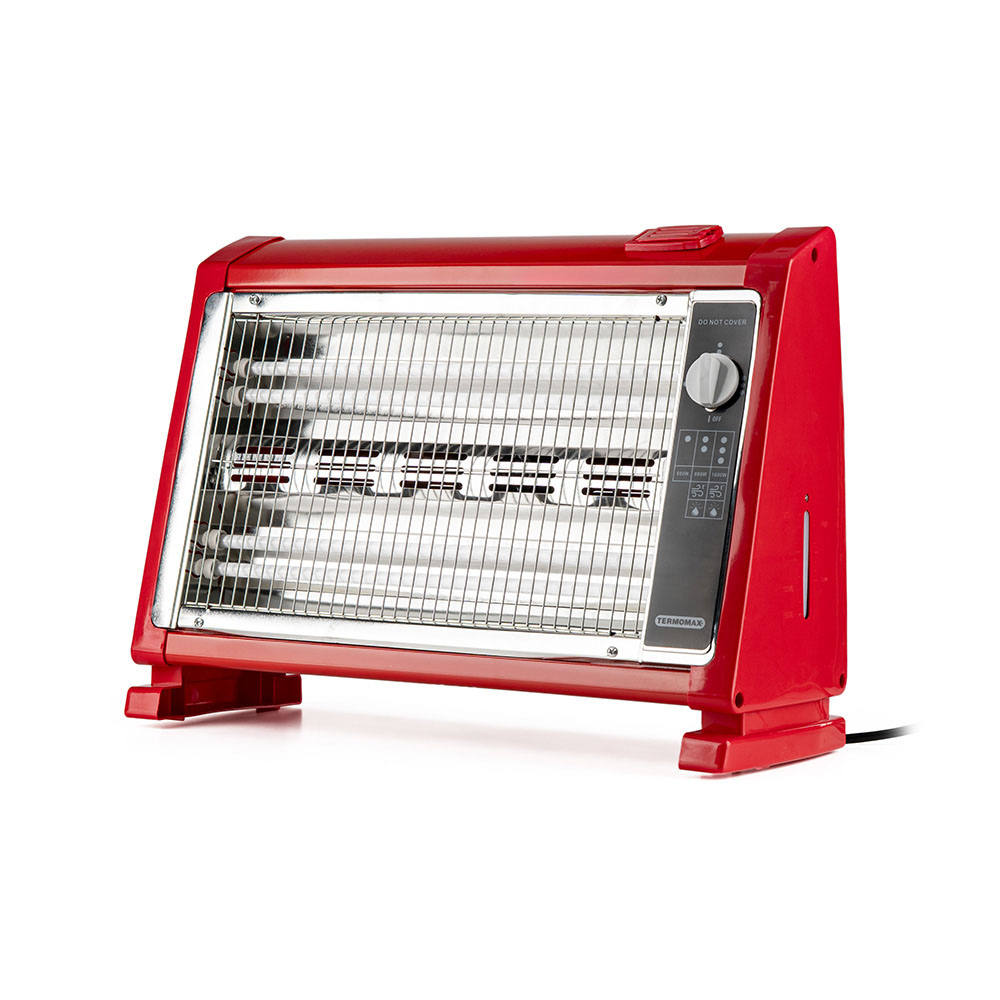 Печка кварцова Termomax TR416, 1600W, 4 тръби, вентилатор, овлажнител