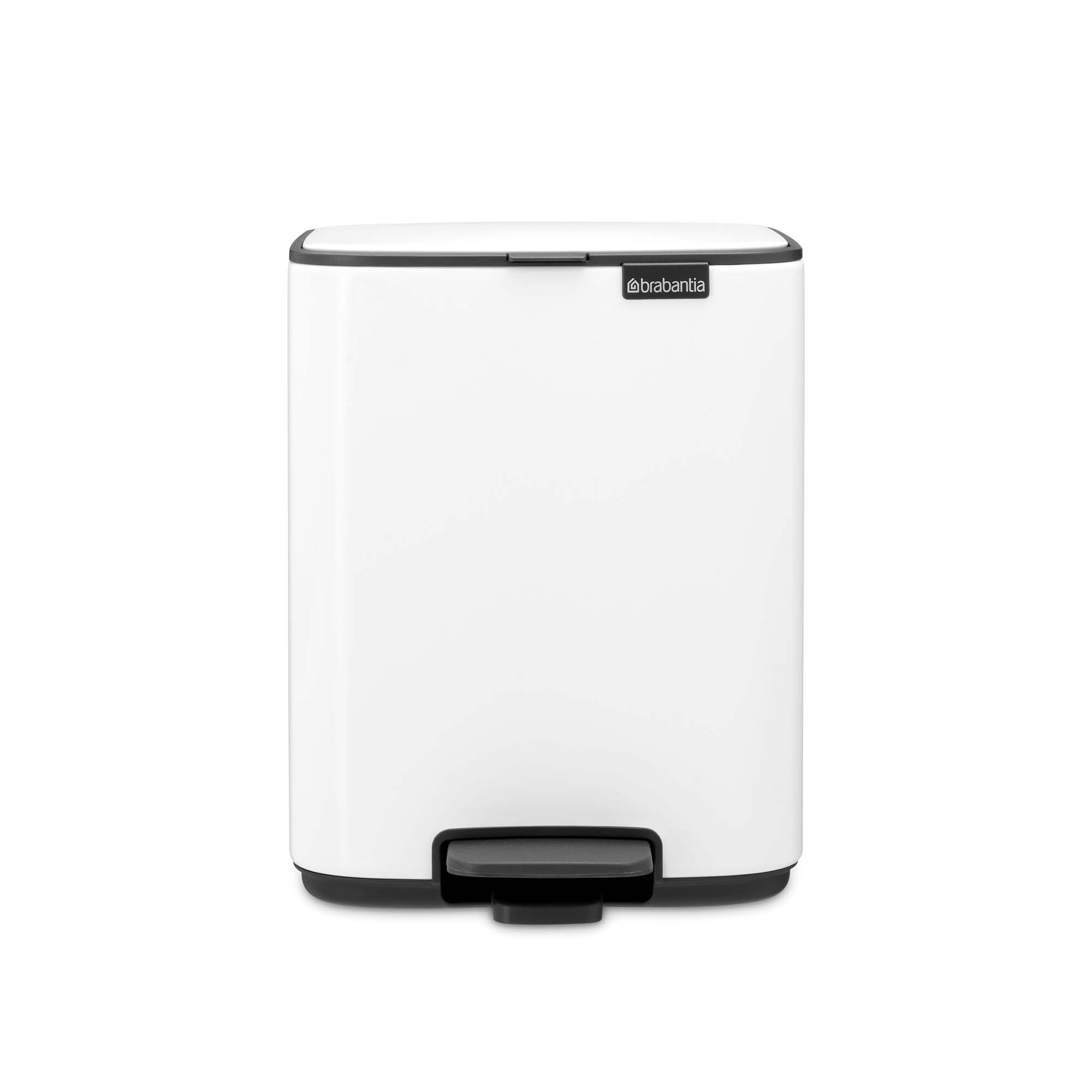 Кош за смет Brabantia Bo Pedal 7L, White